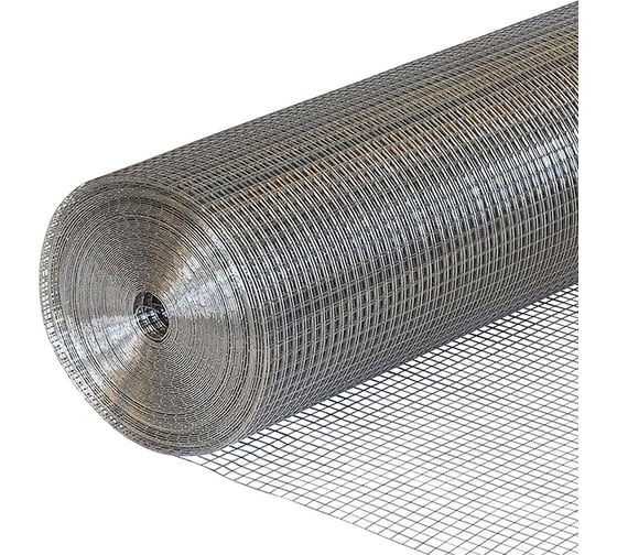 Изображение товара Сварная оцинкованная сетка VOLOKA 6х6х0.6 мм, 1х15 м СР-6-0.6Ц/15