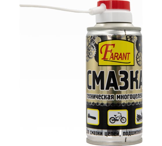 Изображение товара Техническая смазка Farant аэрозоль 210 мл 85гр f-10