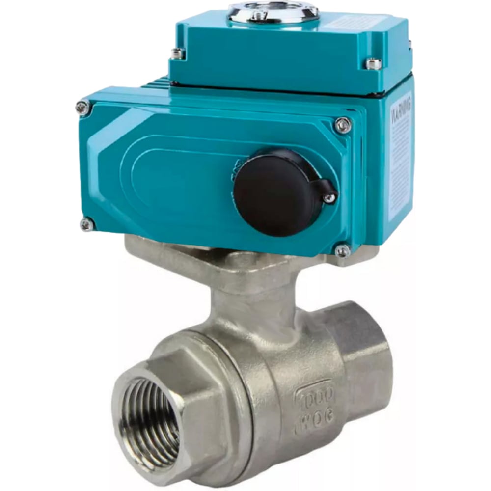 Изображение товара Кран шаровой DN.ru с электроприводом Ду100 Ру40 для автоматизации