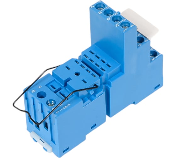 Изображение товара Розетка Finder для реле 55.34, 55.32, 85.02, 85.04 и модулей 99.02, 86.30 с разд-ми конт., 94049SMA