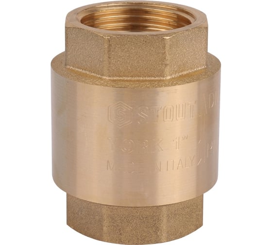 Изображение товара Обратный пружинный клапан STOUT SVC-0012-000025 муфтовый RG008T8CKQH3T9