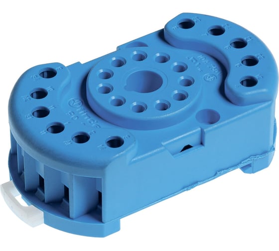 Изображение товара Розетка Finder для реле 60.13, с комб конт., с метал фикс, винт. зажимы, 9023SMH