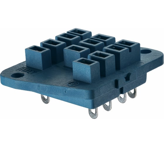 Изображение товара Розетка Finder для монт. на панель реле 62.32, 62.33 с метал фикс, подключение пайкой, 16а, 9233SMA