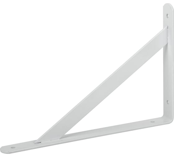 Изображение товара Усиленный уголок-кронштейн FIT белый, 300х200 мм 66087