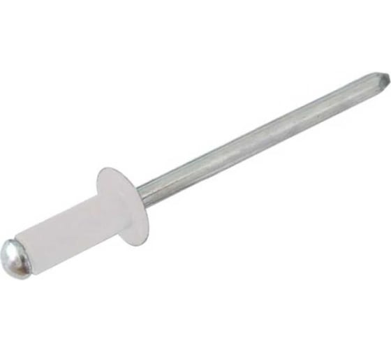 Изображение товара Заклепка вытяжная BlackWeld 4x12 комбин.RAL9003 Белый (1000) 145100