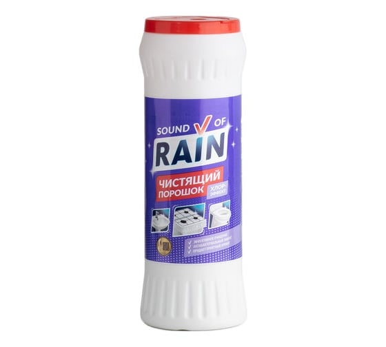 Изображение товара Чистящий порошок ОФИСМАГ RAIN 475 г, санитарный, «Хлор-эффект» 701694