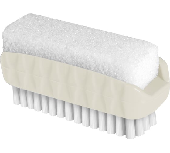 Изображение товара Двусторонняя щетка для рук YORK с пемзой 040060