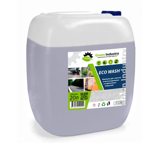 Изображение товара Средство для очистки асфальта и фасадов зданий Green Industry Eco Wash 20 л 100127