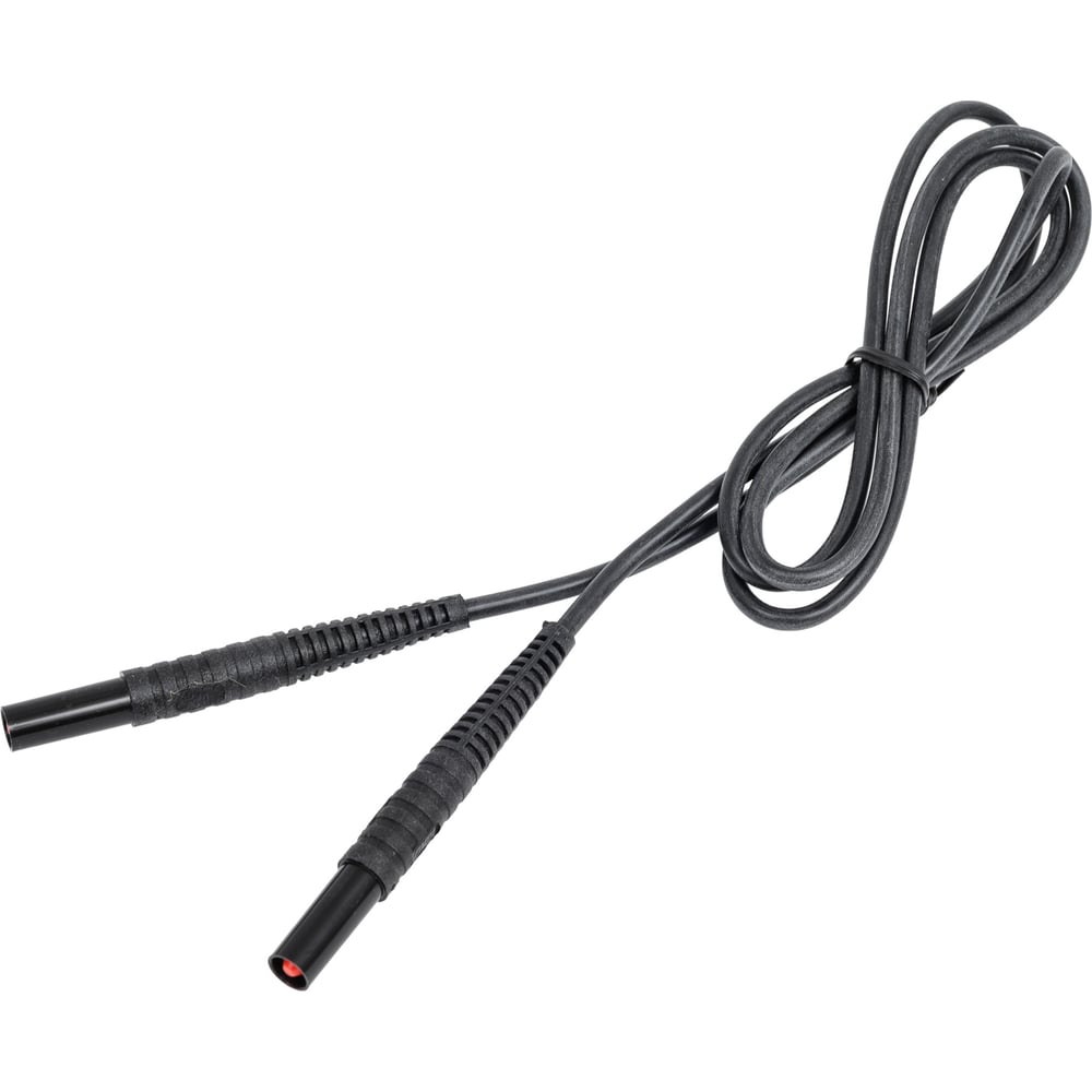 Изображение товара Измерительный провод с разъемами банан SONEL WAPRZ1X2BLBB 1.2 м черный