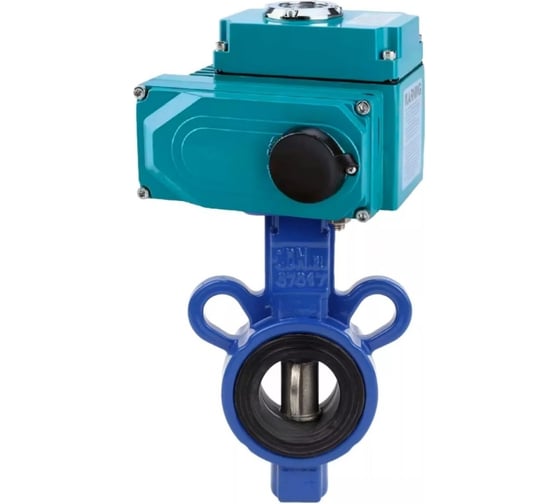 Изображение товара Затвор DN.ru AL-316L-EPDM-2W-Fb-ISO-H Ду25/32, 1/4-оборотный электропривод QT2-003 24В D050-70614