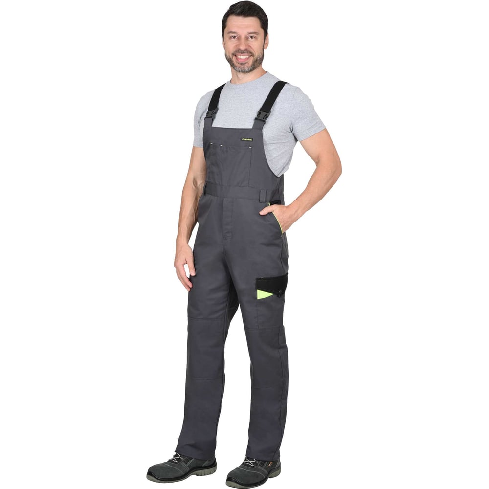 Изображение товара Полукомбинезон Сириус ХОВАРД для защиты и комфорта мужчин рост 182-188 см темно-серый