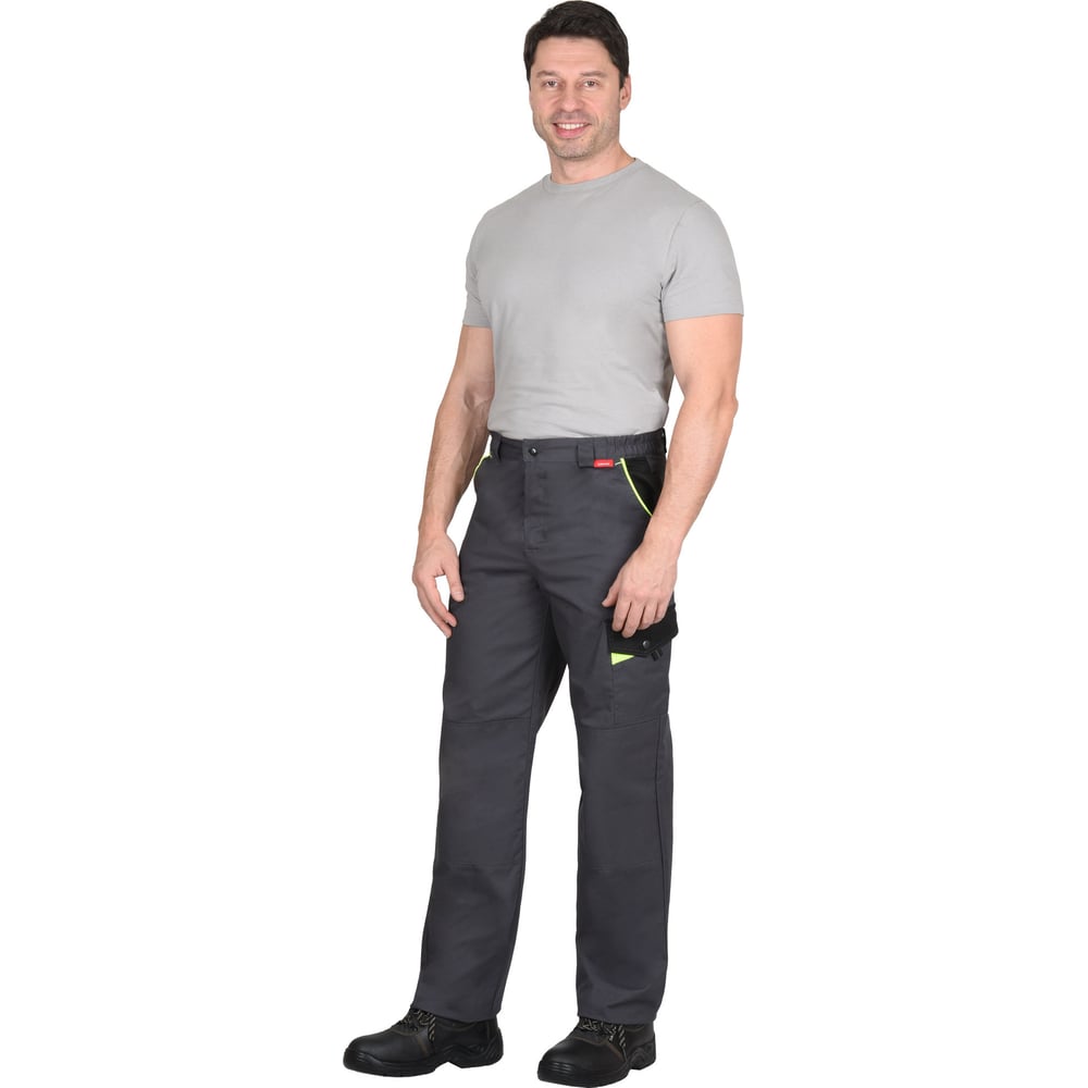 Изображение товара Брюки Сириус ХОВАРД водоотталкивающие мужские, темно-серые, размер 120-124