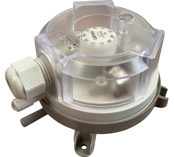 Изображение товара Дифференциальное реле перепада давления воздуха LF32-02 (20-200 Па) Lefoo F0000038409