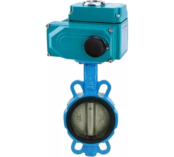 Изображение товара Затвор DN.ru дисковый BV-16 Ду300 Ру16 с электроприводом QT2-060 220В D050-70345