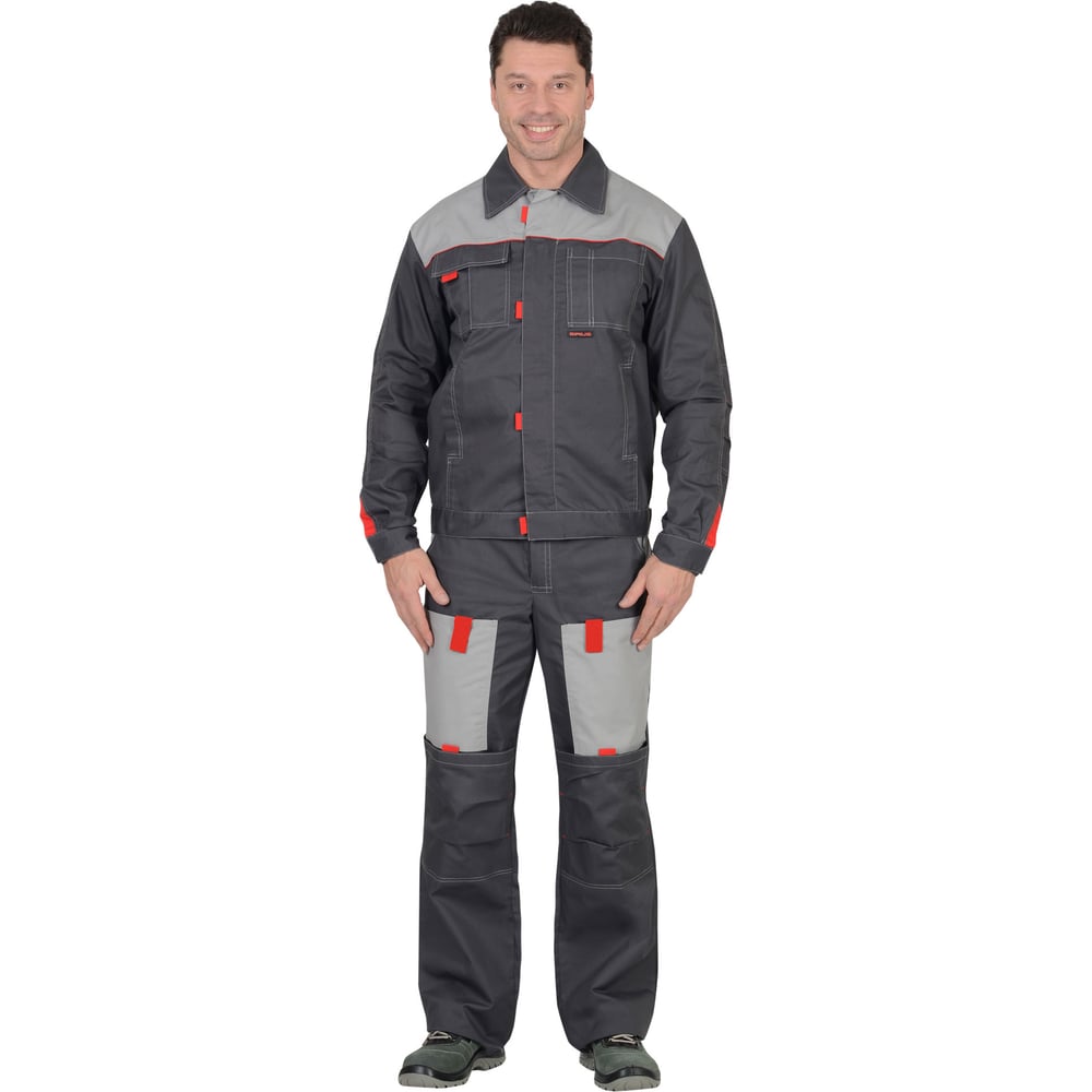 Изображение товара Костюм летний мужской Сириус Фаворит куртка и полукомбинезон водоотталкивающие размеры 120-124