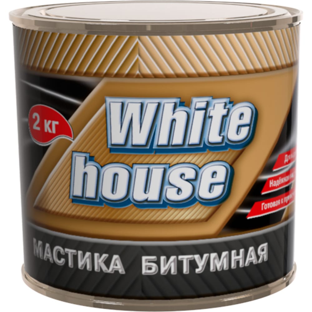 Битумная мастика White House мастика битумная однокомпонентная 18 кг