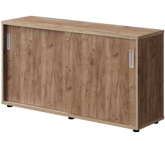 Изображение товара Тумба-купе Альянс мебель низкая 1400x400x750 ТКН-14.4 Дуб крафт табачный