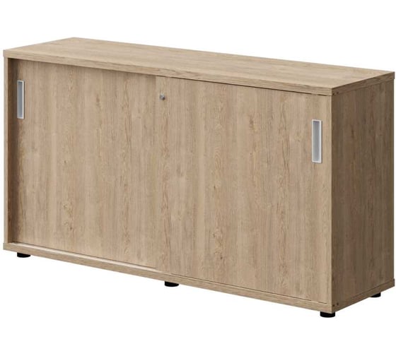 Изображение товара Тумба-купе Альянс мебель низкая 1400x400x750 ТКН-14.4 Дуб экспрессив песочный