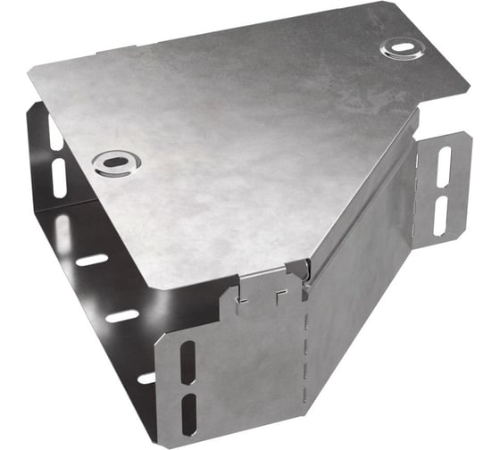 Изображение товара Левый переходник с крышкой Промрукав Стандарт 200х100х80 PR16.0491