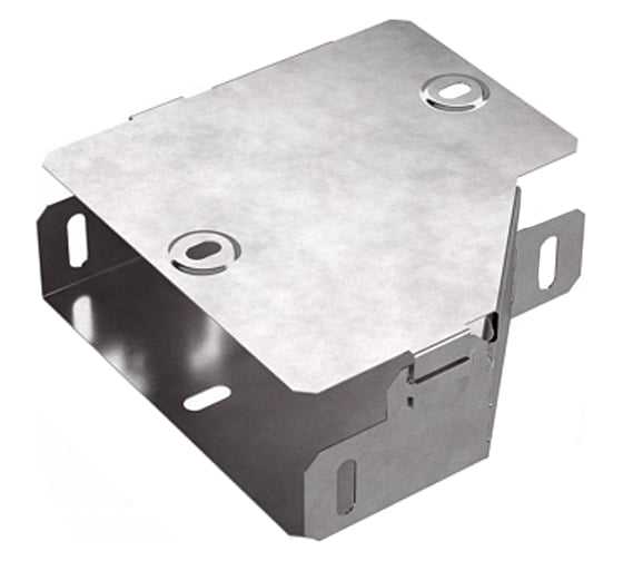 Изображение товара Переходник с крышкой Промрукав Стандарт левый, 300x100x50 PR16.0495