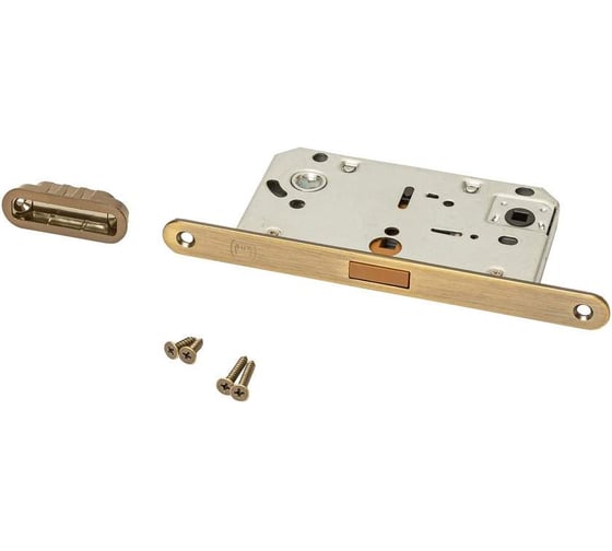 Изображение товара Замок магнитный с ответной планкой ELEMENTIS 50x96x18, для сантехнических узлов ELM9650.27MP