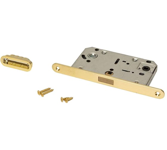 Изображение товара Замок магнитный с ответной планкой, 50x96x18, для сантехнических узлов ELEMENTIS ELM9650.28MP