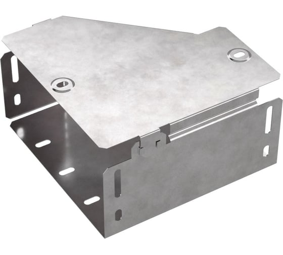 Изображение товара Правый переходник с крышкой Промрукав Стандарт 200х100х100 PR16.0511