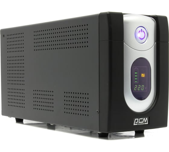 Изображение товара Источник бесперебойного питания Powercom Back-UPS IMPERIAL, Line-Interactive, 1025VA / 615W, Tower, IMD-1025AP