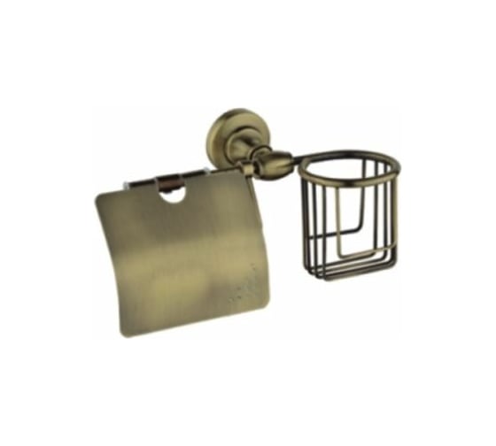 Изображение товара Настенный держатель для освежителя и туалетной бумаги Potato с крышкой P2603-1