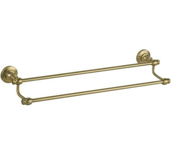 Изображение товара Держатель для полотенец Potato настенный, двойной 65 см P2609