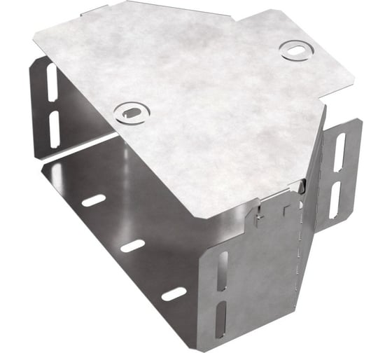 Изображение товара Симметричный переходник с крышкой Промрукав Стандарт 200х100х100 PR16.0475