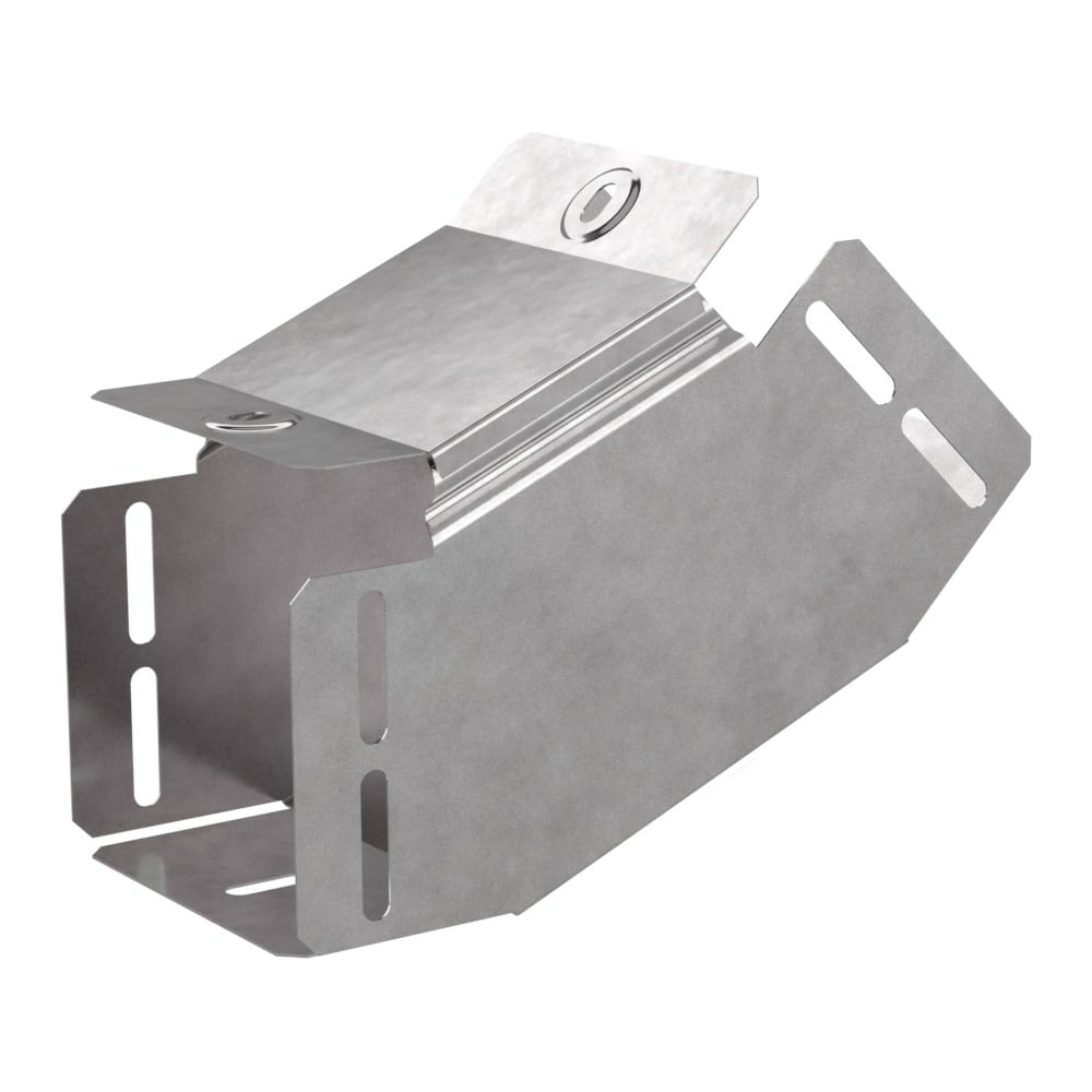 Изображение товара Вертикальный внутренний угол с крышкой Промрукав Стандарт 45 градусов 100х100 PR16.0535