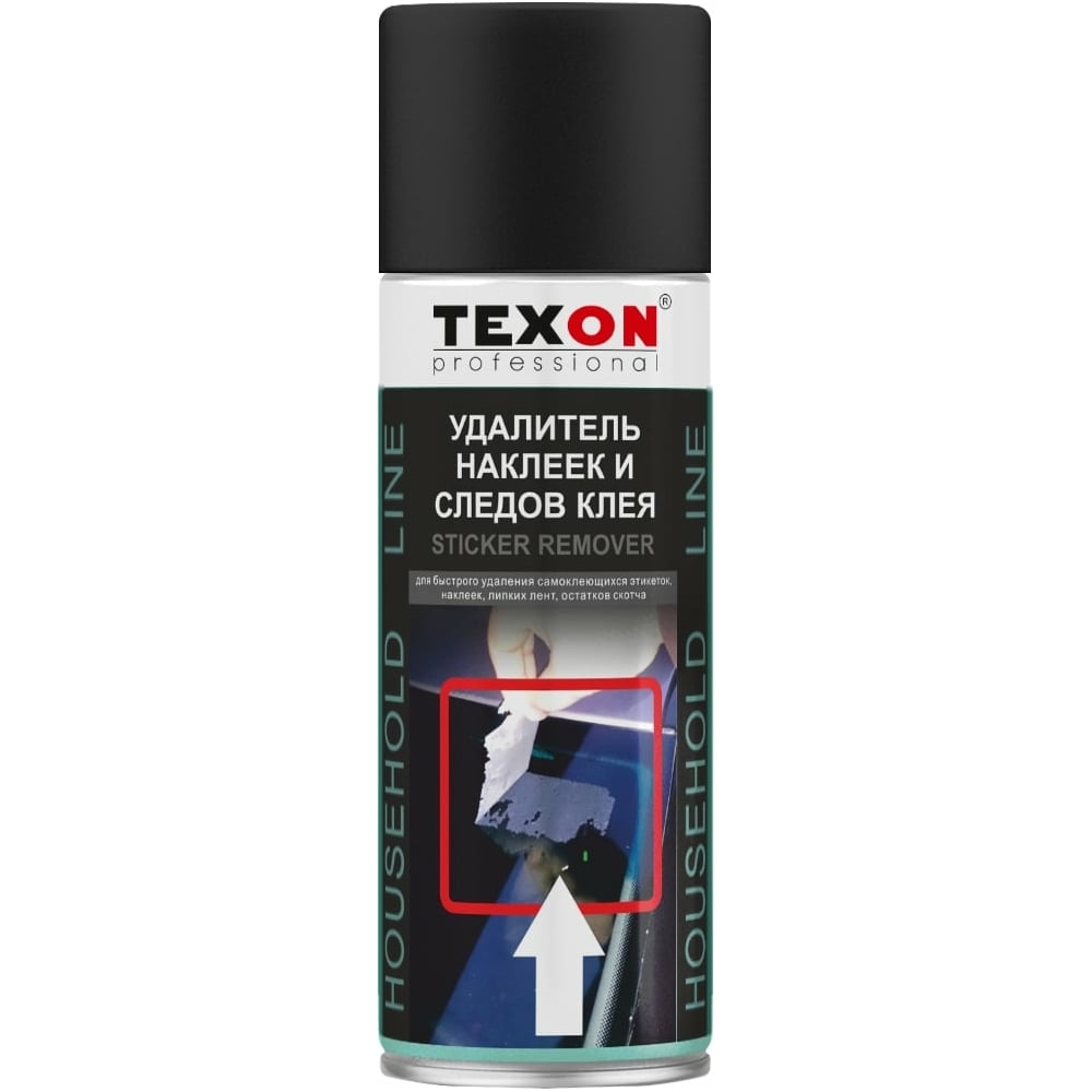 Изображение товара Удалитель наклеек и следов клея Texon Professional 520 мл баллон