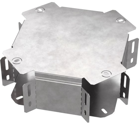 Изображение товара Х-образный ответвитель с крышкой Промрукав Стандарт 100х100 PR16.0458