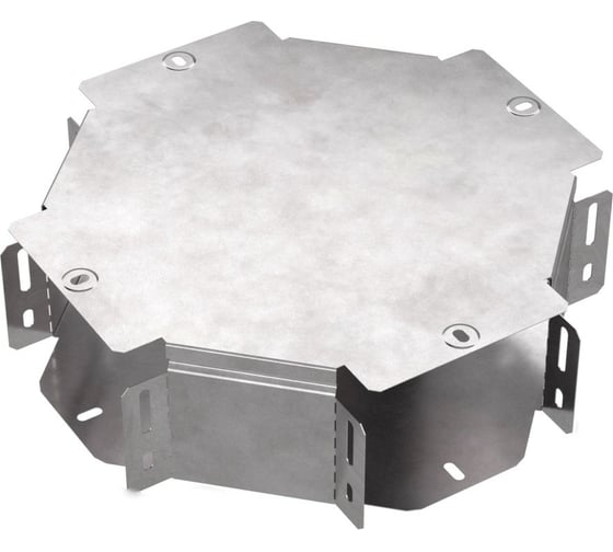 Изображение товара Х-образный ответвитель с крышкой Промрукав Стандарт 150х100 PR16.0461