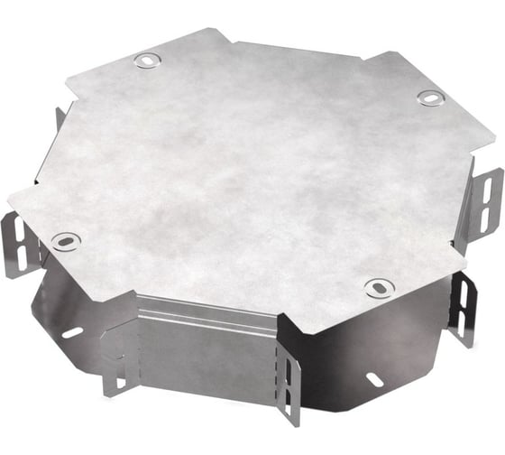 Изображение товара Х-образный ответвитель с крышкой Промрукав Стандарт 150х80 PR16.0460