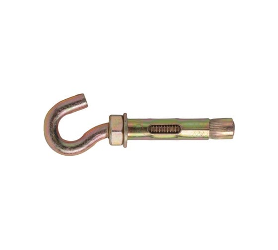 Изображение товара Анкер с крюком КРЕП-КОМП м10, 12х70, 5 шт. акр1270мф