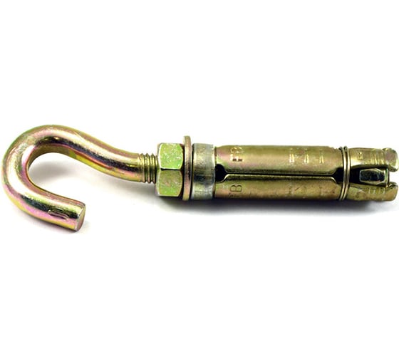 Изображение товара Анкер с крюком усиленного распирания КРЕП-КОМП м12, 20х75, 1 шт. акв12мф