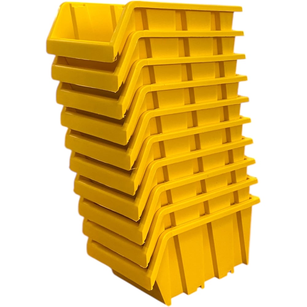 Изображение товара Лоток JETTOOLS для метизов, 150x95x70 мм, 10 шт, желтый ЛЖ-1-150 наб10