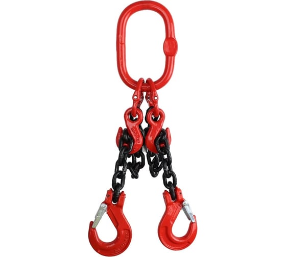 Изображение товара Цепной строп LITELIFT 2СЦ 4,25т 4м с укоротителями двухветвевой цепь 10x30 T8 G80 2sc4250t4h