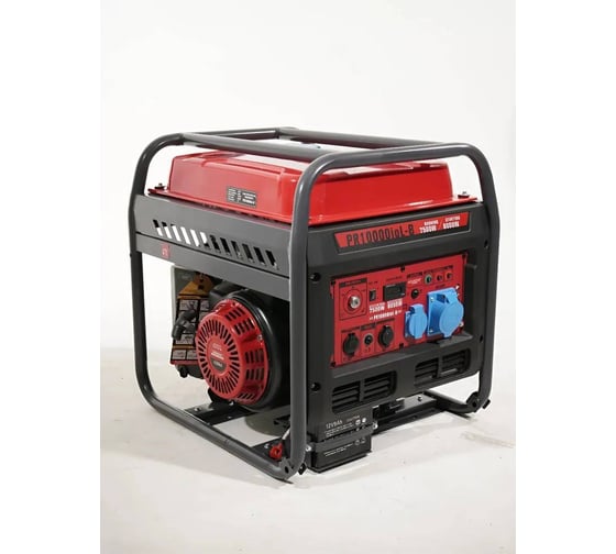 Изображение товара Генератор бензиновый инверторный POWERAC 7.5 кВт, 230В, 50Гц, 4-тактный PR10000ioL-B