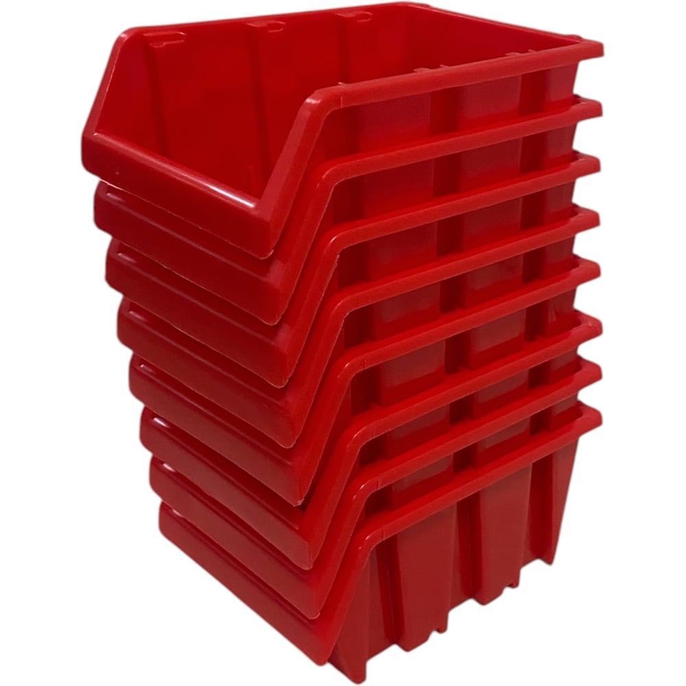 Изображение товара Лоток JETTOOLS 150x95x70 для метизов пластиковый полупрофессиональный красный