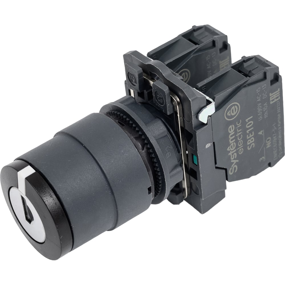 Изображение товара Переключатель Systeme Electric SB5 3-позиционный модульный 22мм IP65