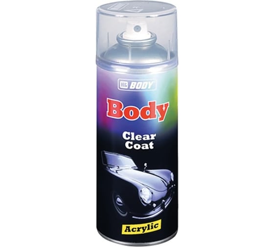 Изображение товара Аэрозольный лак HB BODY 0,4 л 5000000060