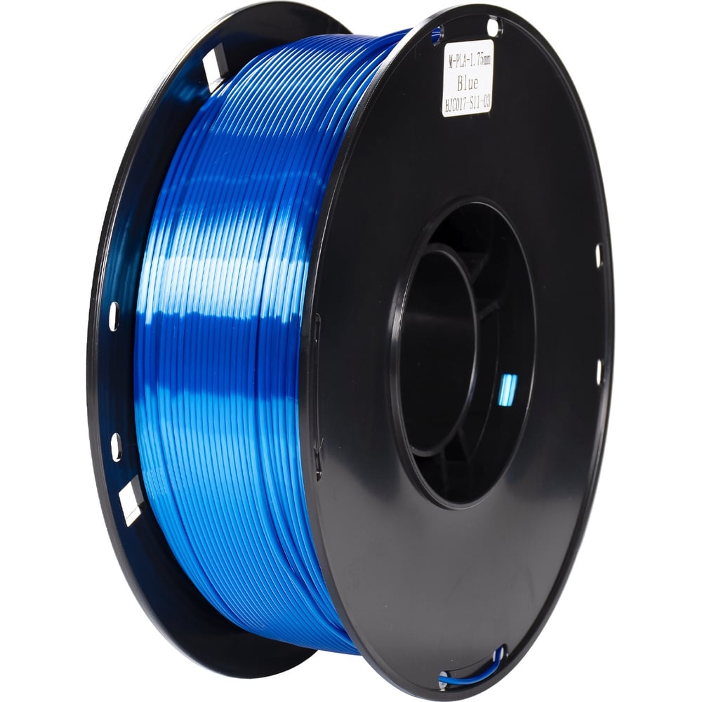 Изображение товара Пластик CACTUS CS-3D-PLA-1KG-S-BLUE PLA SILK/1.75мм/1кг/326м/синий 2086495