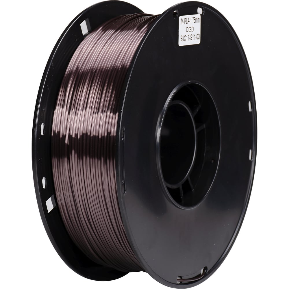Пластик CACTUS CS-3D-PLA-1KG-S-DGD PLA SILK/1.75мм/1кг/326м/темно-золотистый 2086508
