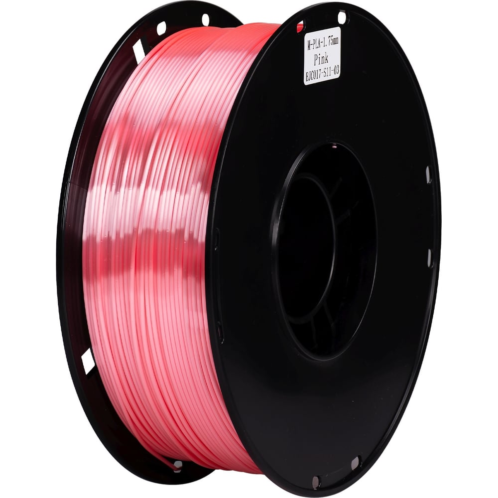 Пластик CACTUS CS-3D-PLA-1KG-S-PINK PLA SILK/1.75мм/1кг/326м/розовый 2086503