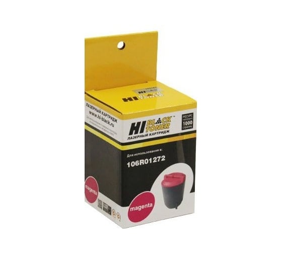 Изображение товара Тонер-картридж Hi-Black для Xerox Phaser 6110, M, 1K HB-106R01272