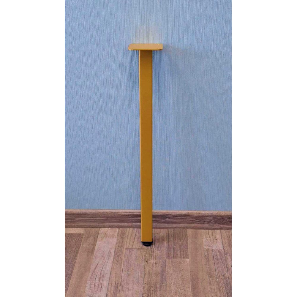 Изображение товара Ножка опора металлическая для стола Parallax Лофт 750 40x20 регулируемая, золотая, барная, 1 шт. 1lg4020075-ОР