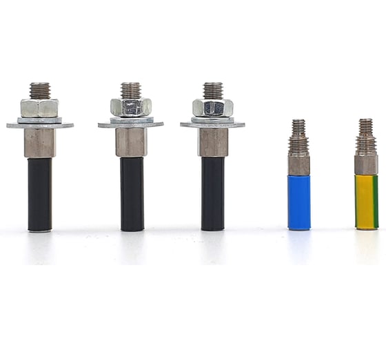 Изображение товара Комплект измерительных разъёмов SONEL для фазных и нулевых шин AR-468 WAADAR468RU